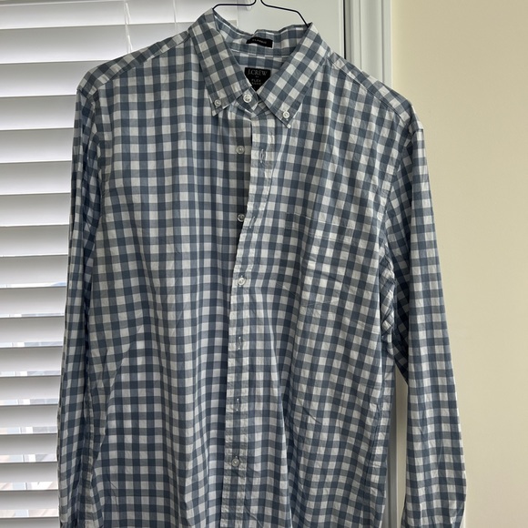 J Crew Checked Button Down - Picture 2 of 5
